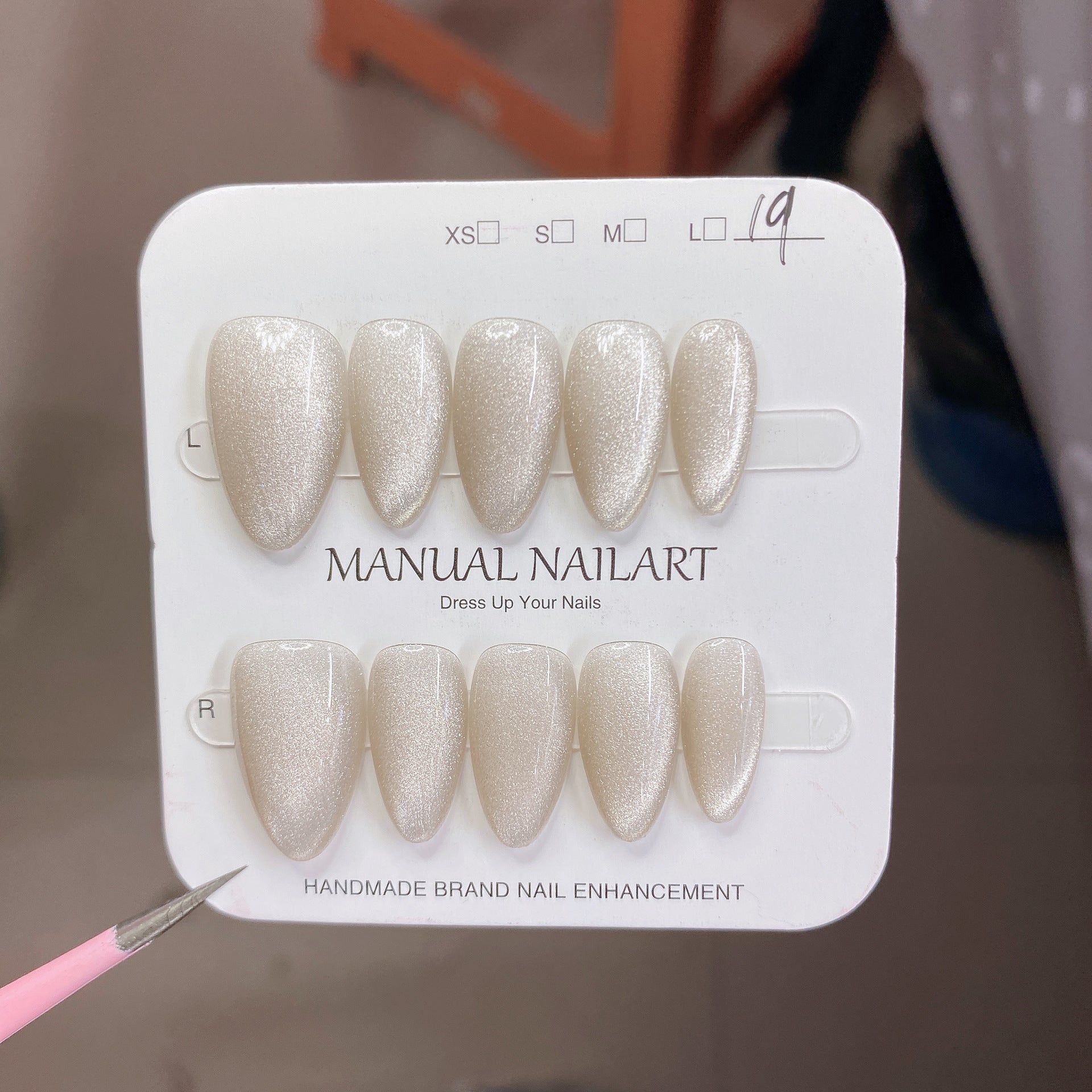 0965- Handmade press on nails fake nails removable